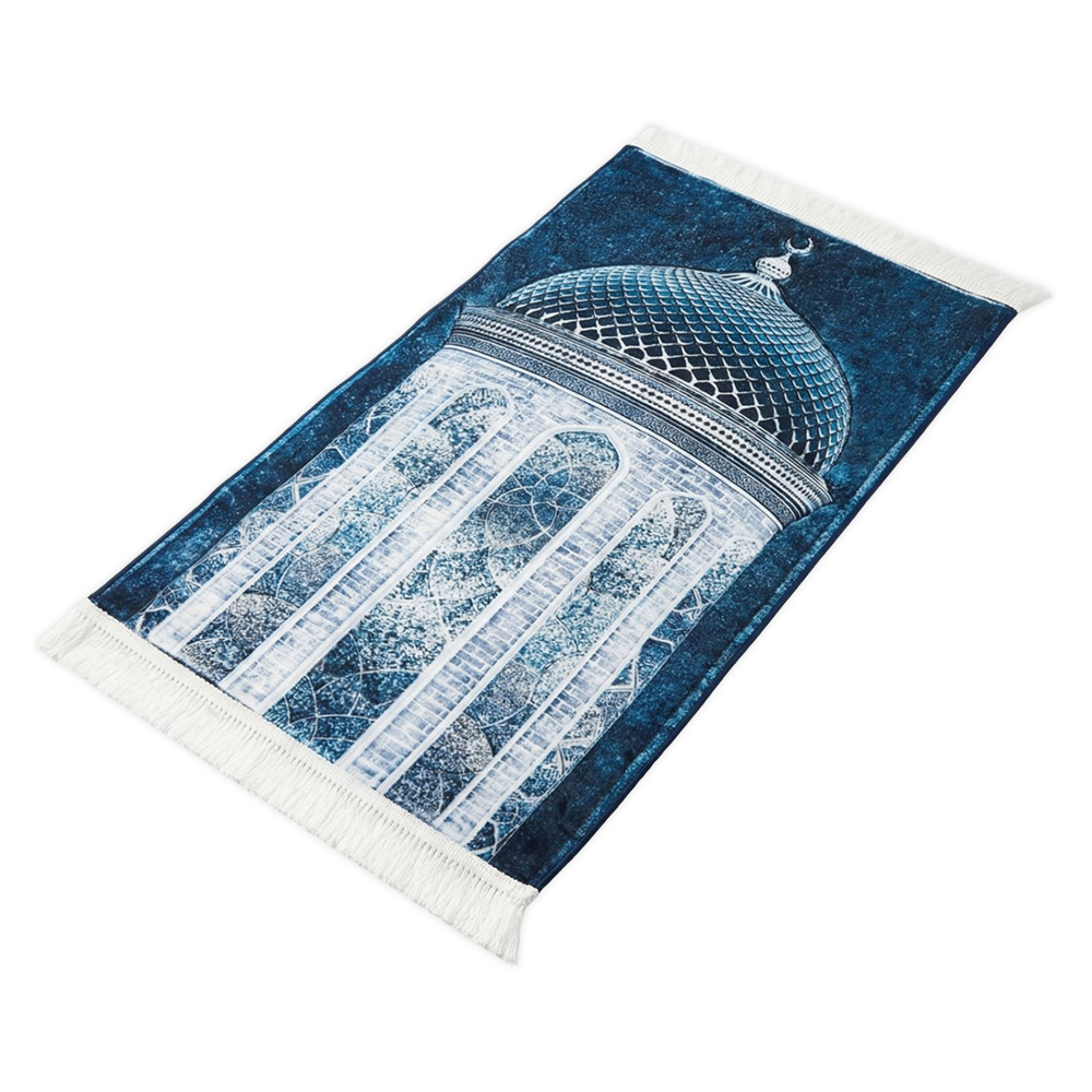 Dôme de Cristal Tapis de prière rembourré