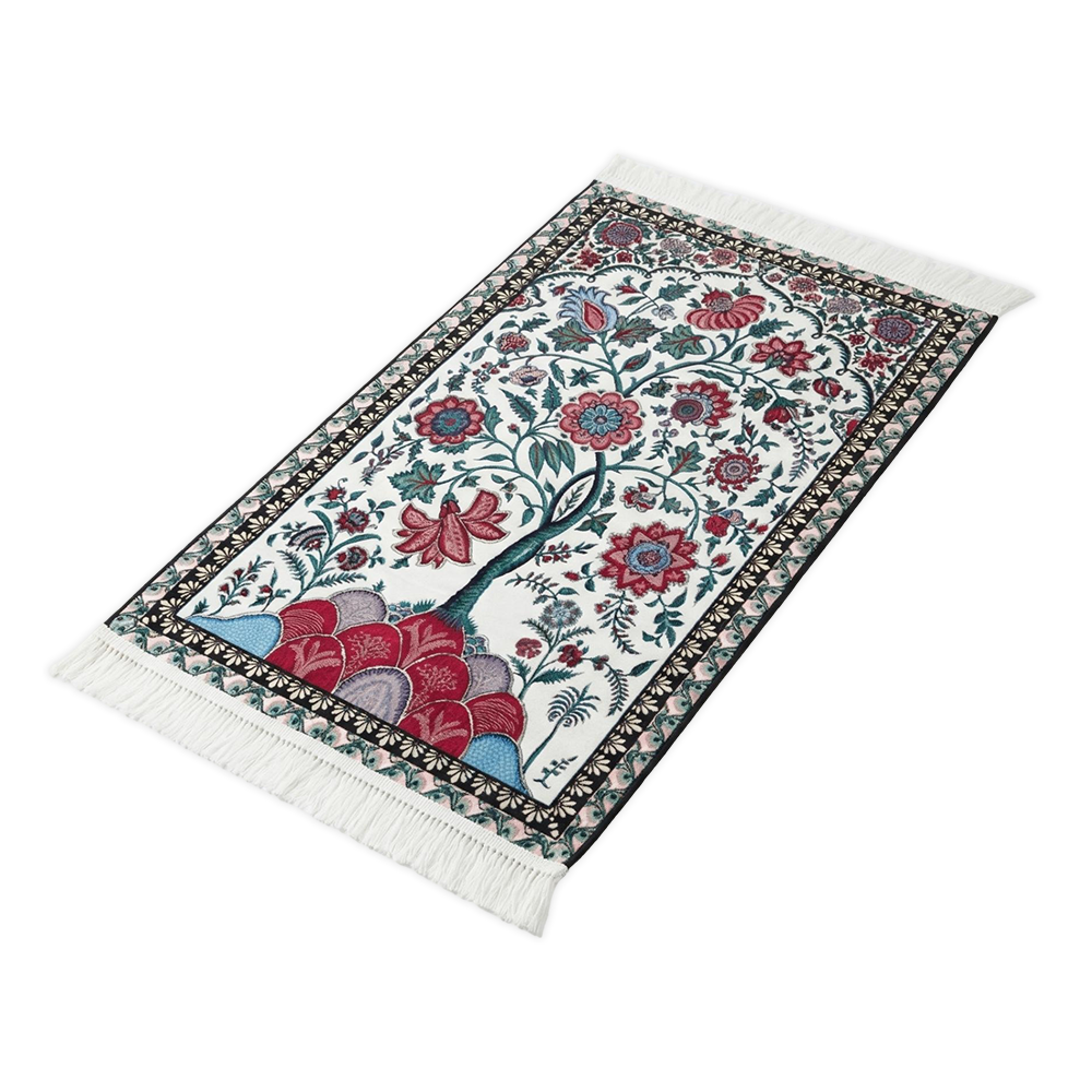 Floral Tapis de prière rembourré