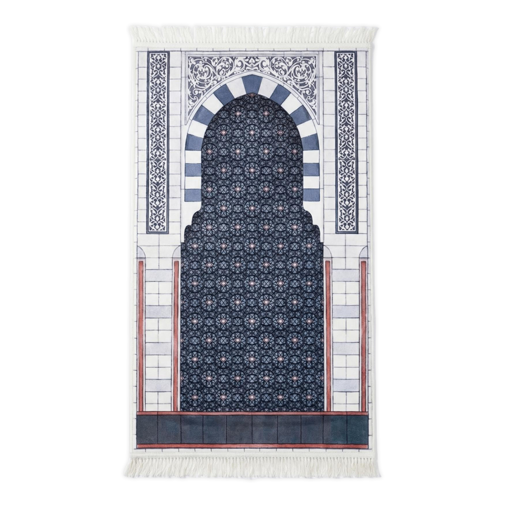 Médaillon de Pierre Tapis de prière rembourré