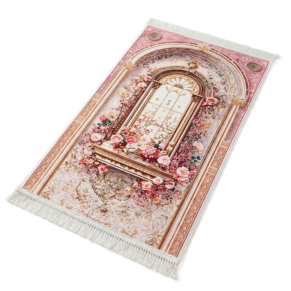 Obscura Rosée Tapis de prière rembourré