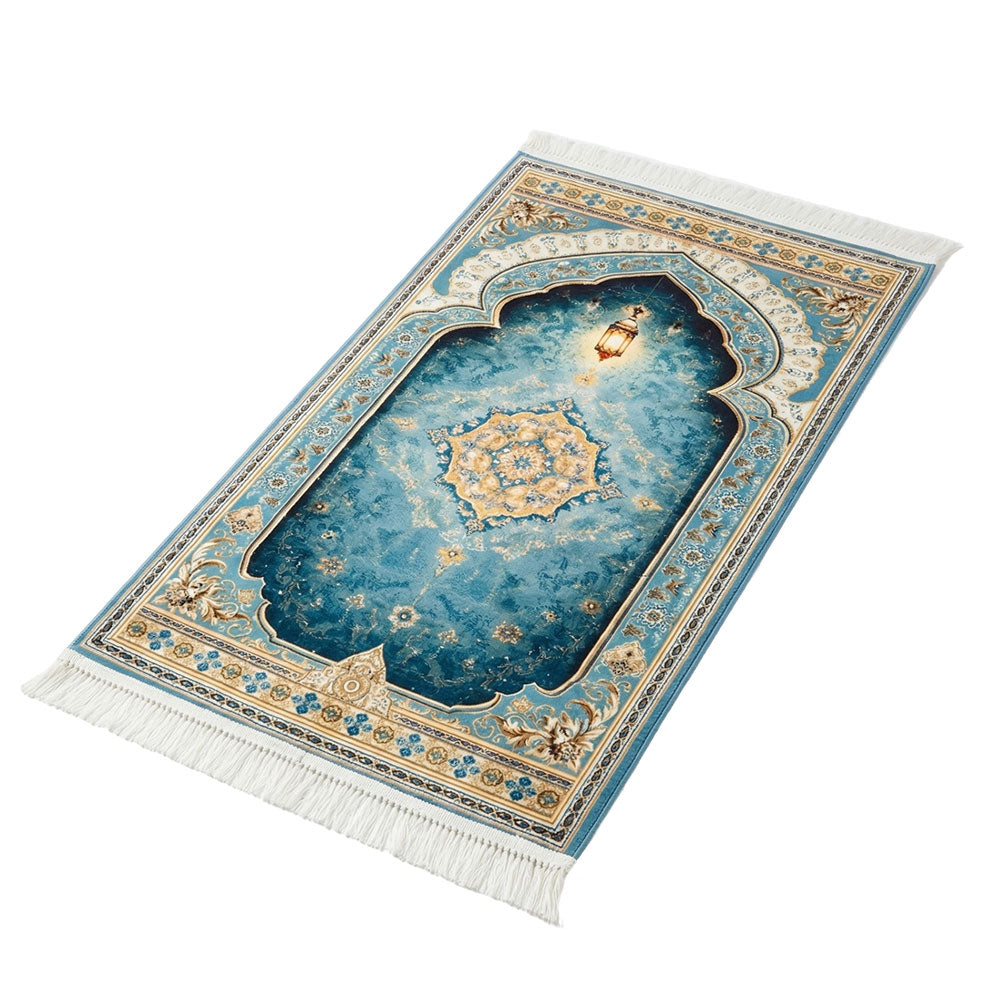Mihrab Verde Tapis de prière rembourré