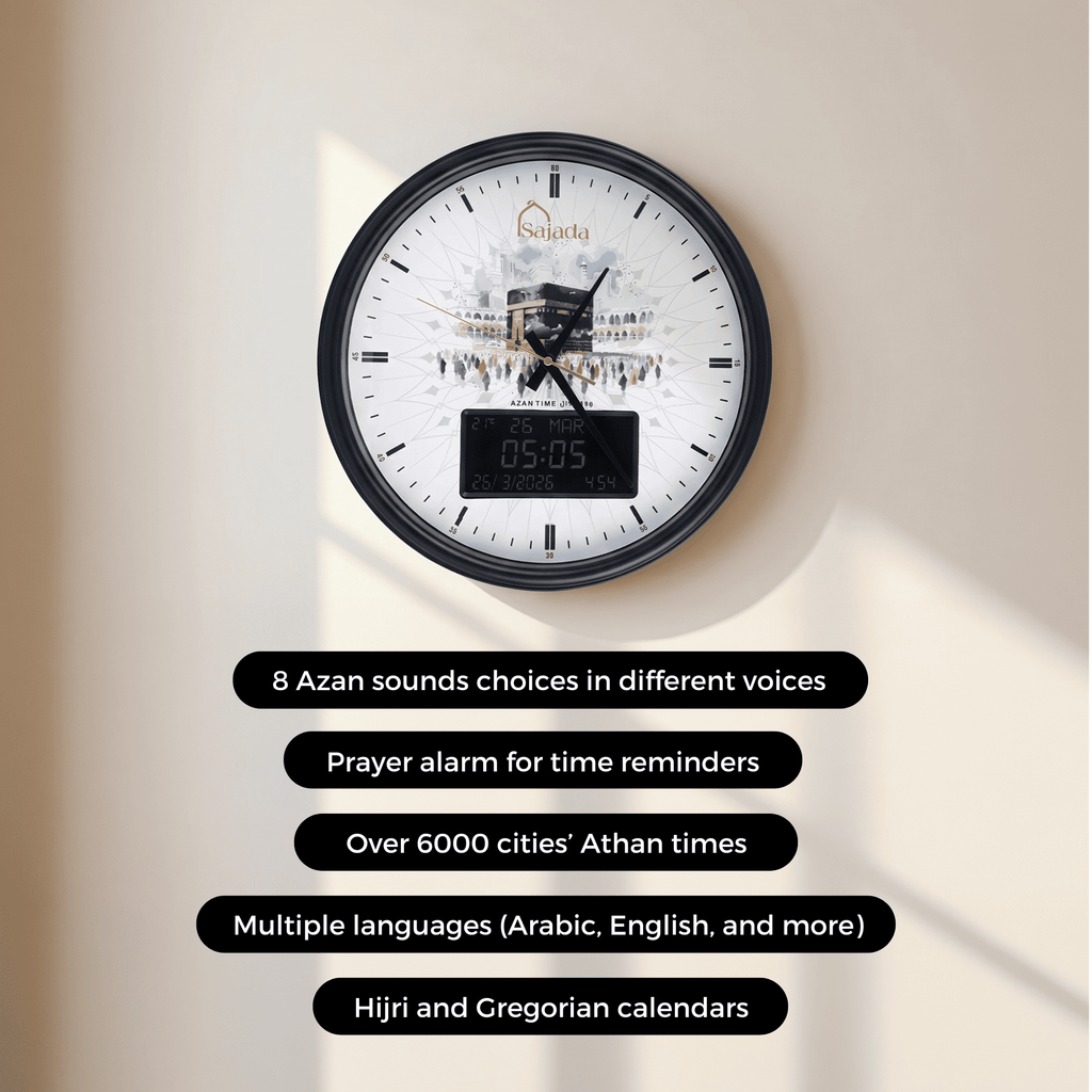 Horloge Azan Sajada