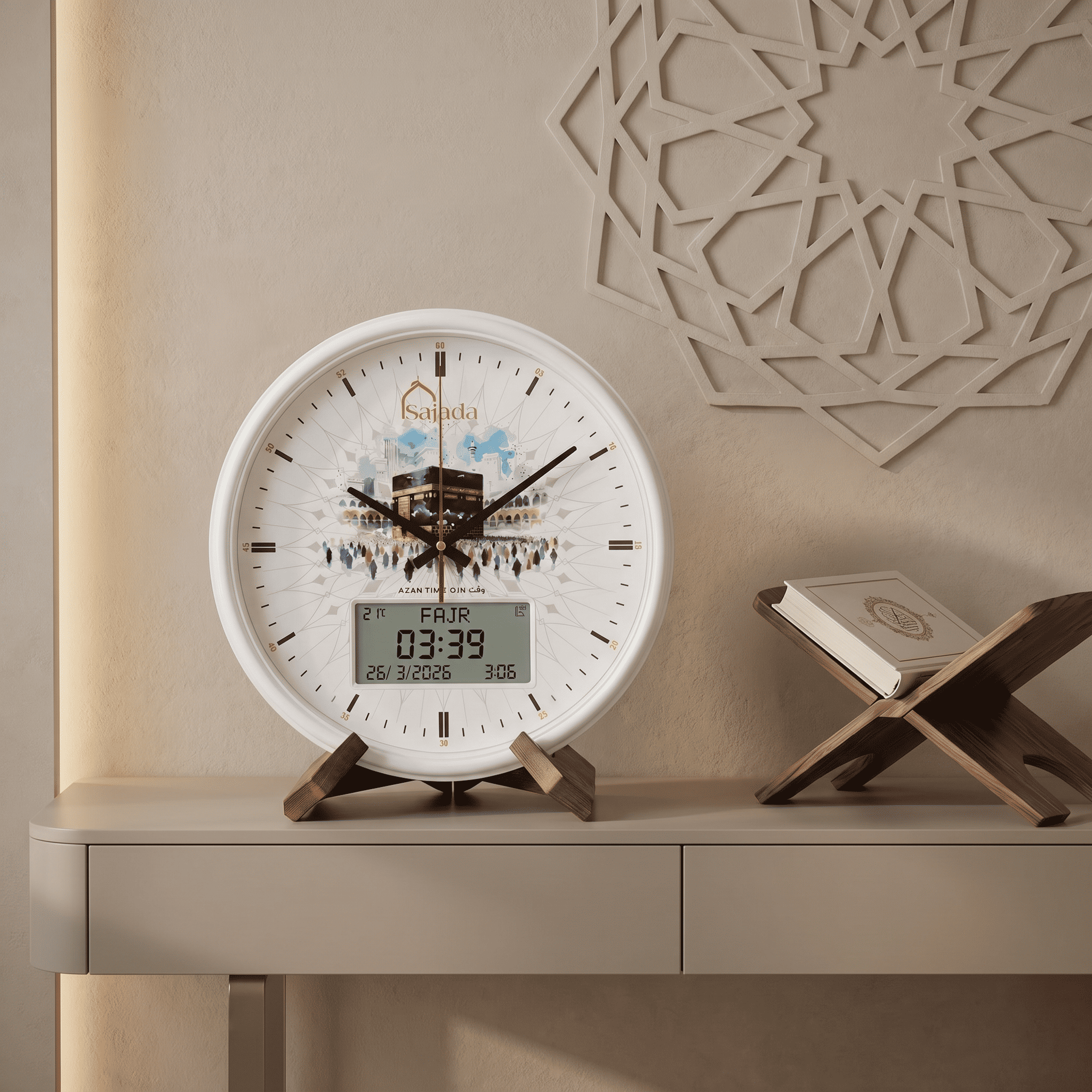 Horloge Azan Sajada