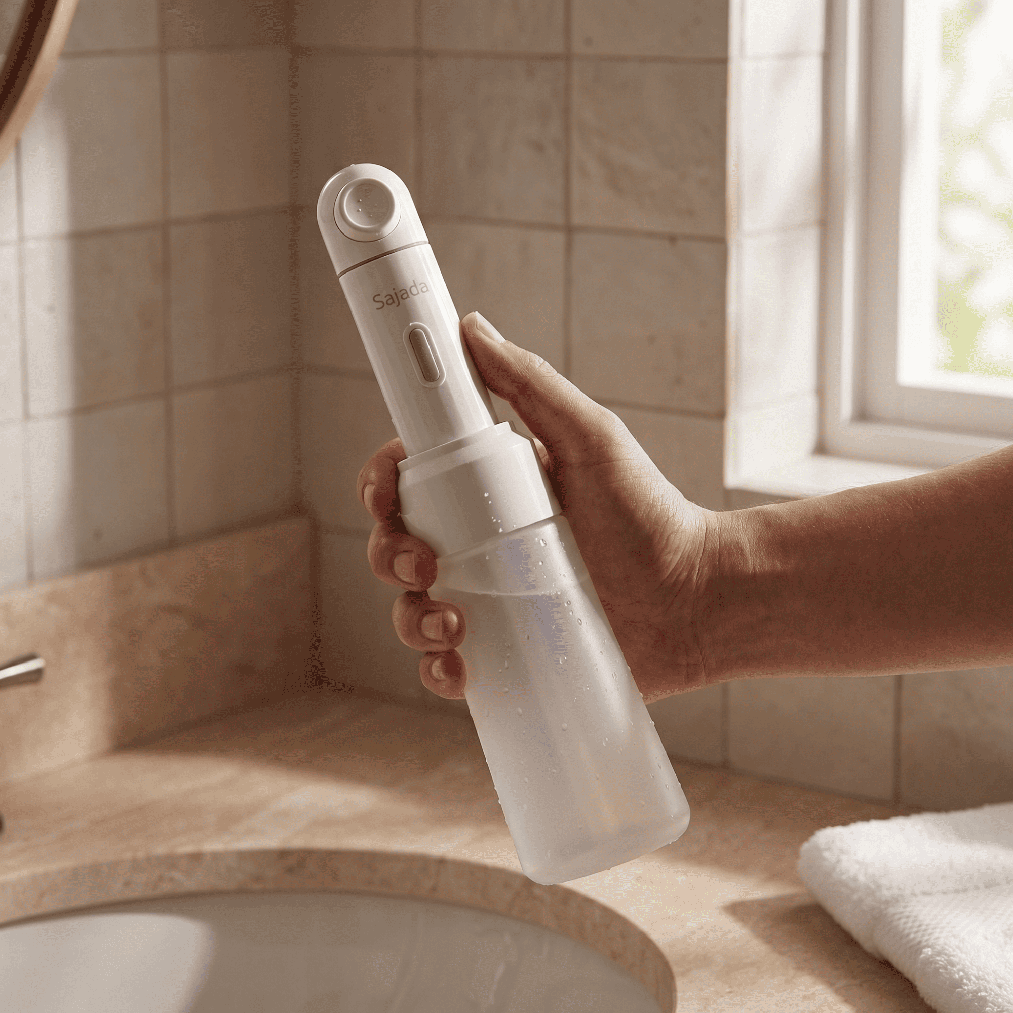Bidet électrique portable avec bouteille