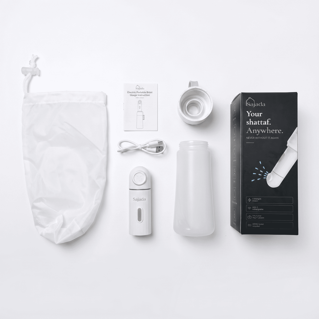 Bidet électrique portable avec bouteille