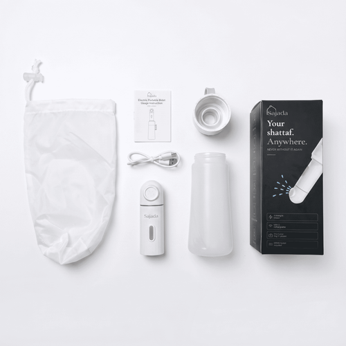 Bidet électrique portable avec bouteille