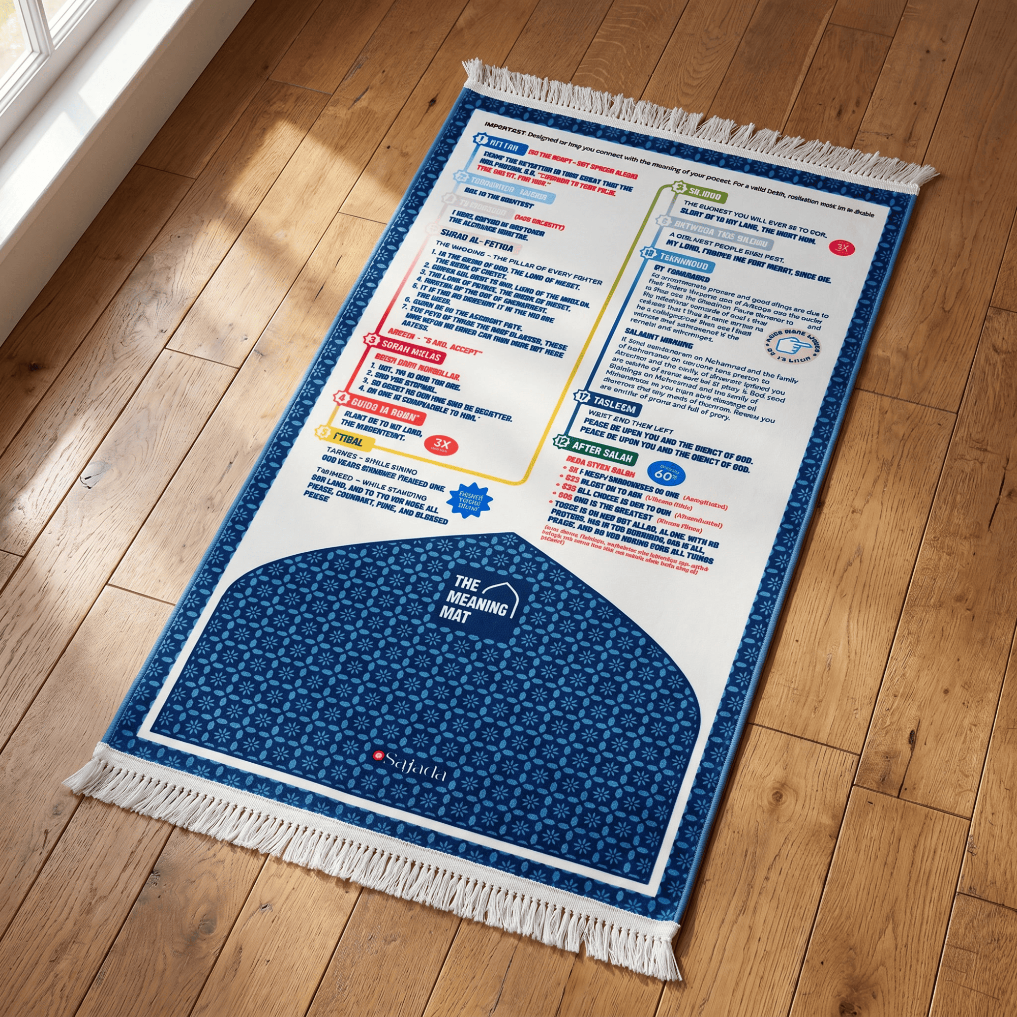 Le Tapis des Significations - Anglais - rembourré