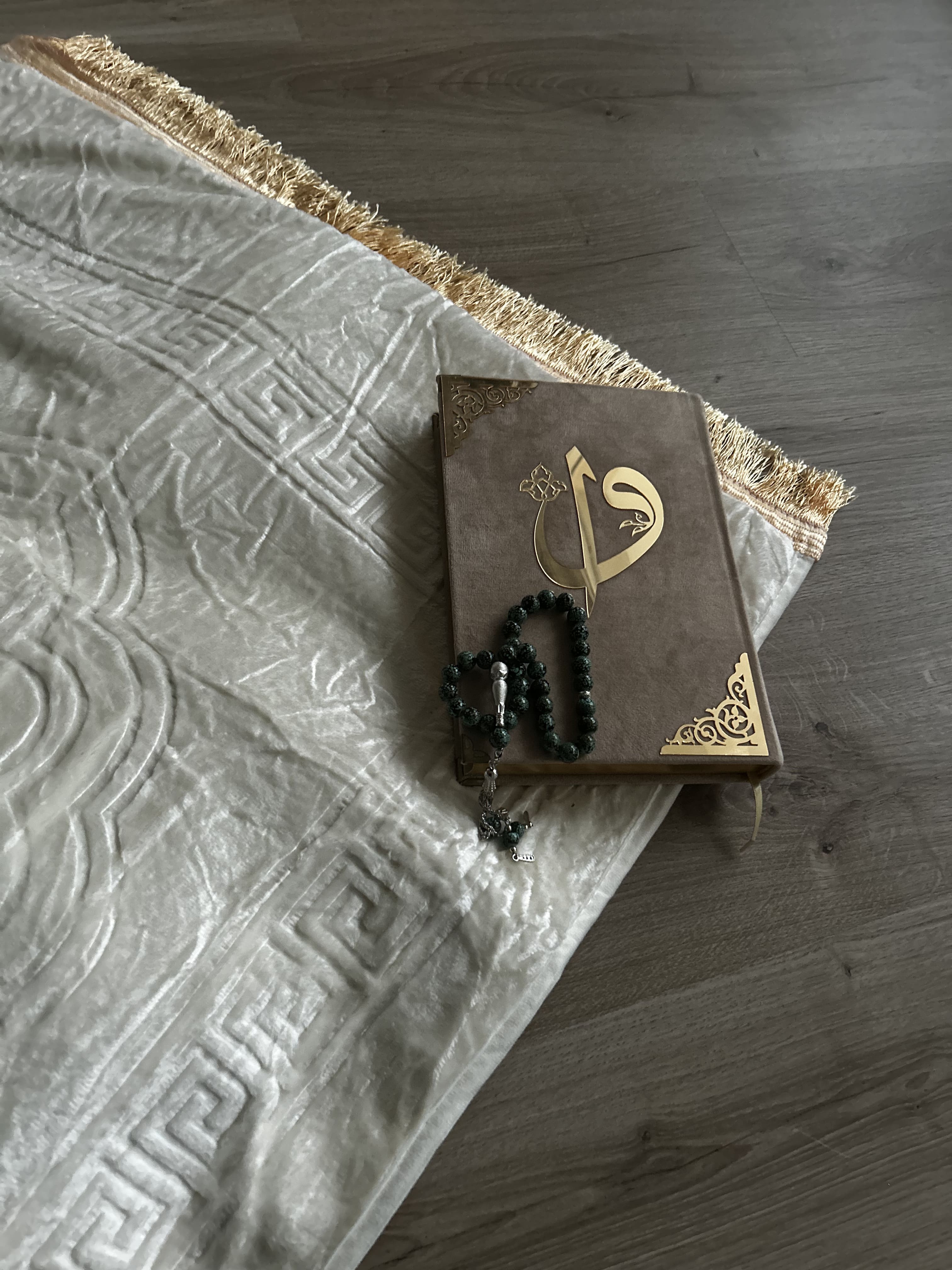 Tapis de prière ergonomique avec coussin surélevé