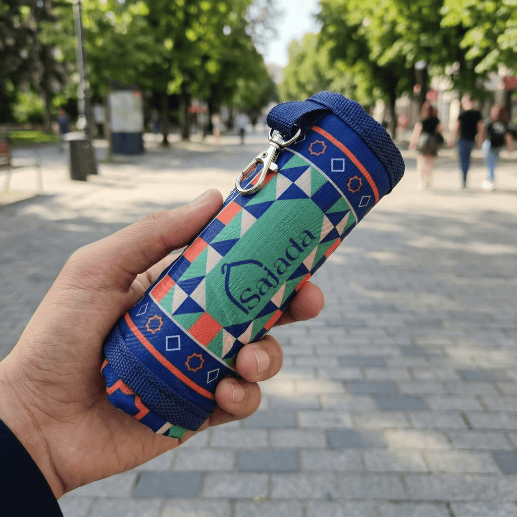 Tapis de prière de voyage portable