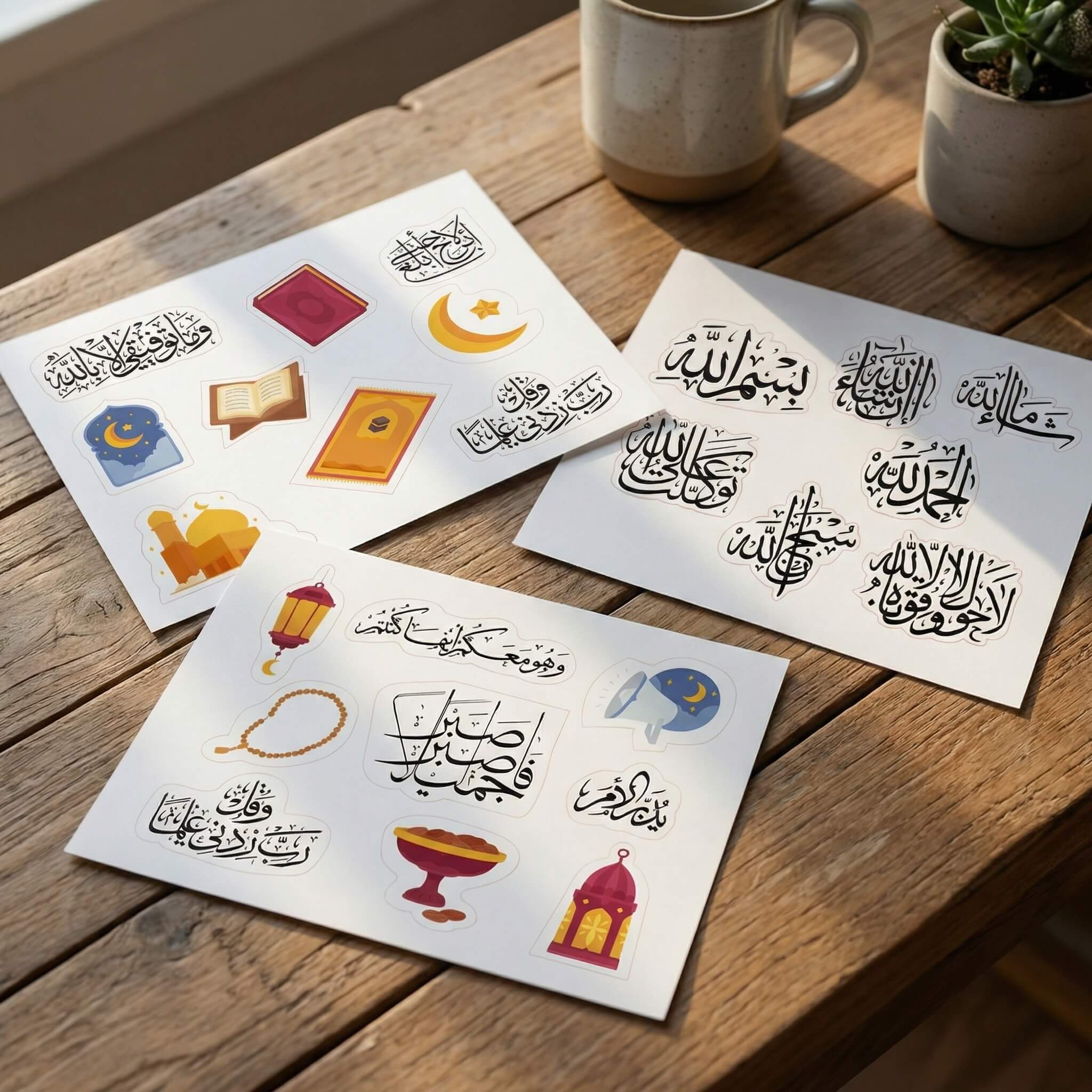 Pack de 3 autocollants My Deen