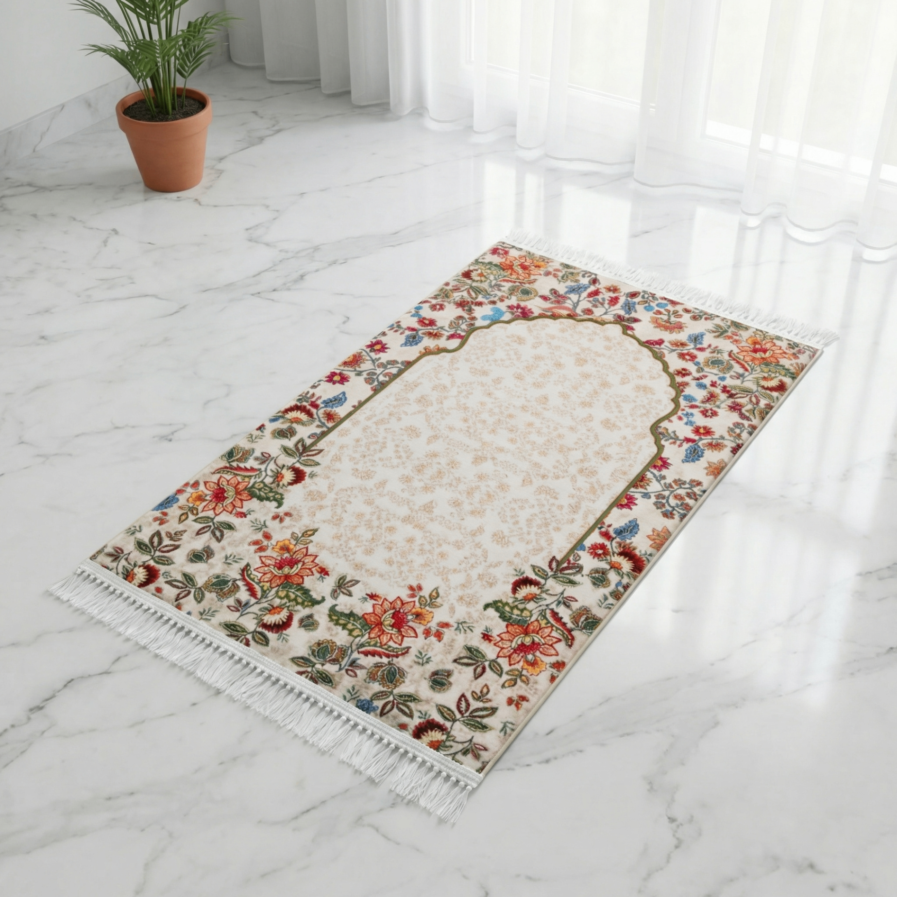 Barakah Tapis de prière rembourré