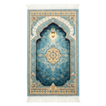 Mihrab Verde Tapis de prière rembourré